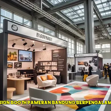 design booth pameran bandung berpengalaman